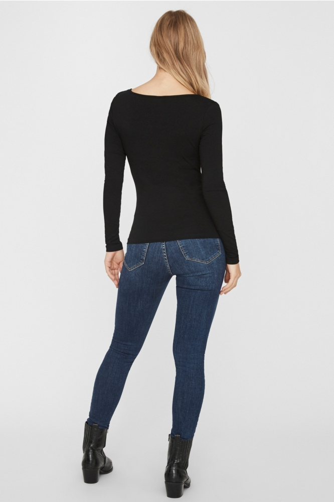 VMMAXI MY LS SOFT UNECK GA NOOS 10228809 BLACK